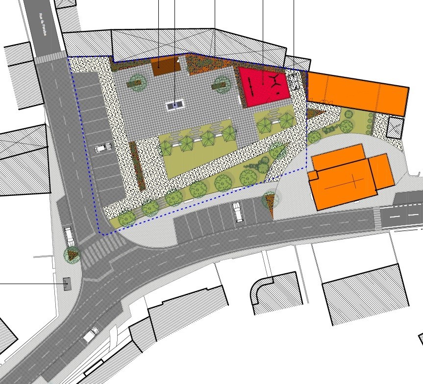 Largo sao tome paredes bairro  1 