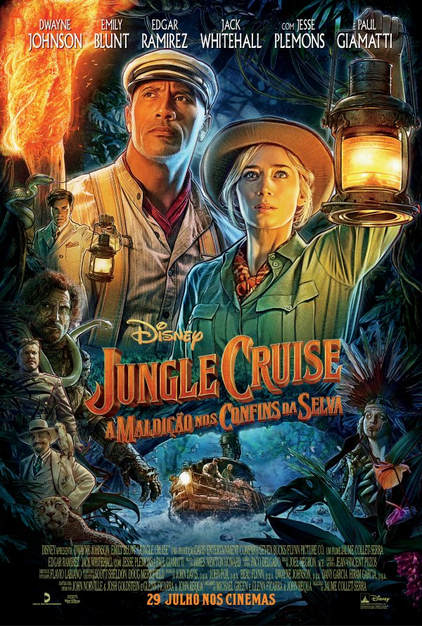 “Jungle Cruise: A Maldição nos Confins da Selva” | M/12 