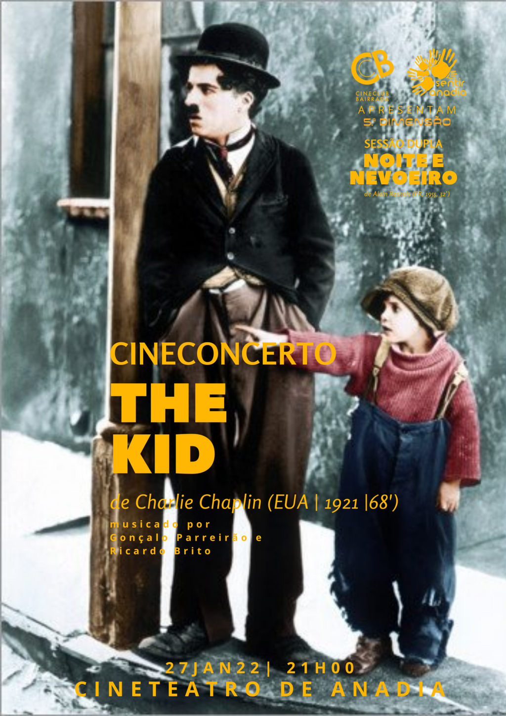 Cine Concerto "The Kid" | sessão dupla