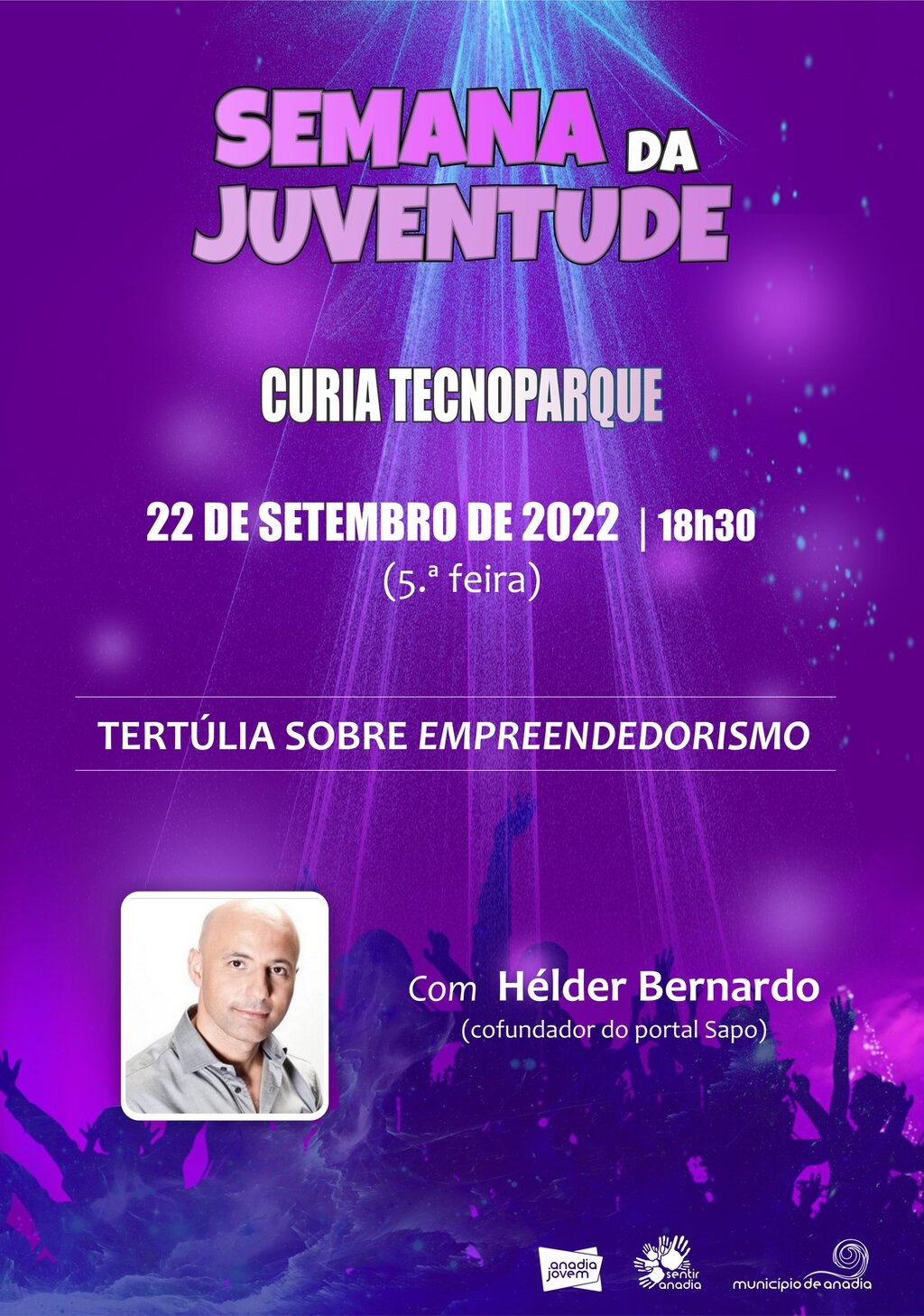 Tertúlia sobre o Empreendedorismo, com Hélder Bernardo