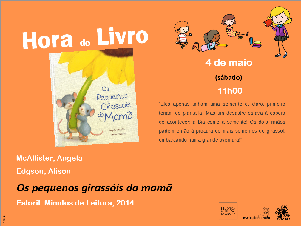Hora do Livro  “Os pequenos girassóis da mamã”