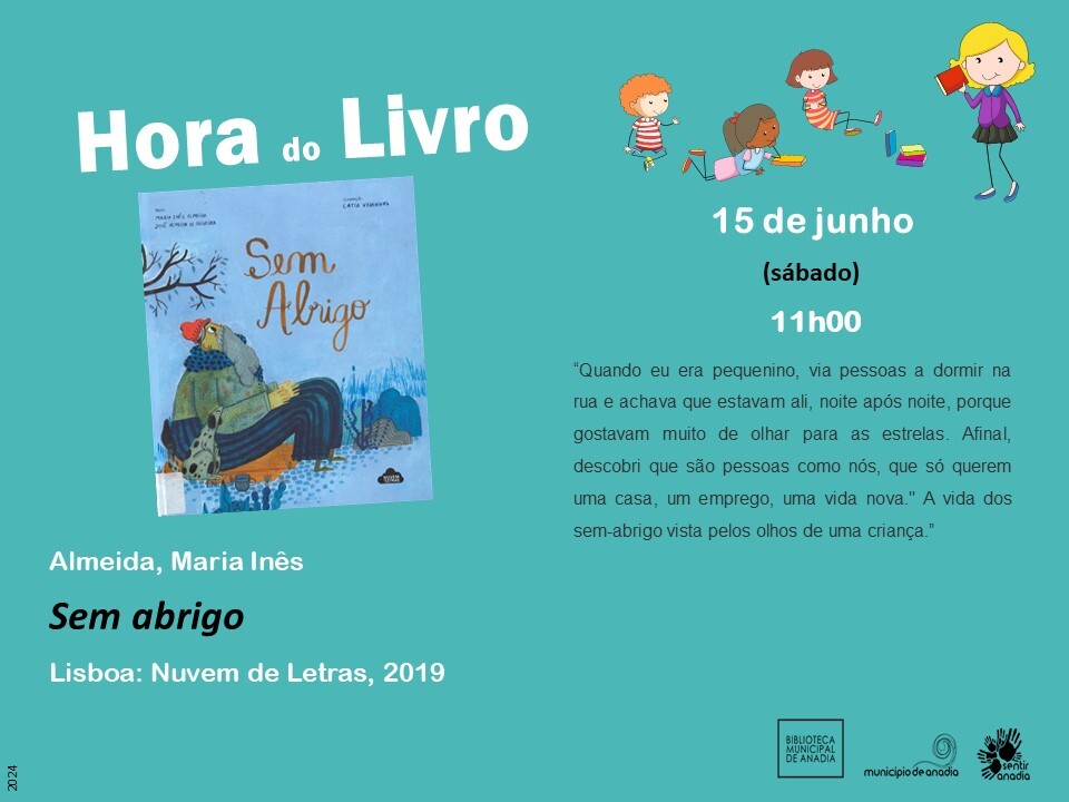 Hora do Livro "Sem abrigo" 