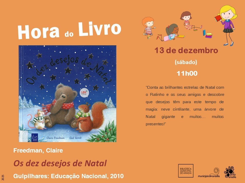 Hora do Livro: "Os dez desejos de Natal"