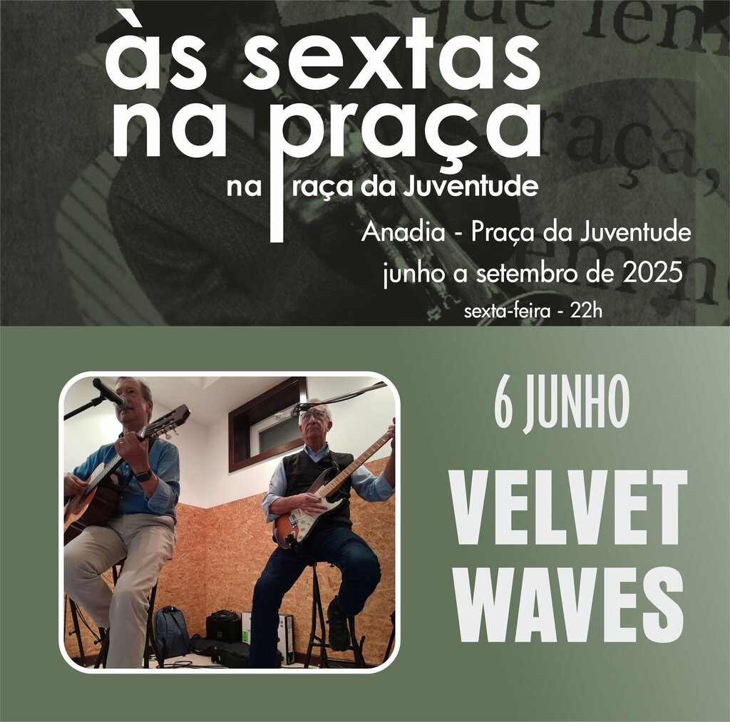 Sextas na Praça - Velvet Waves