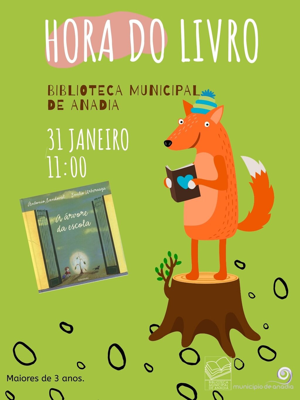 Hora do Livro: "A árvore da escola"