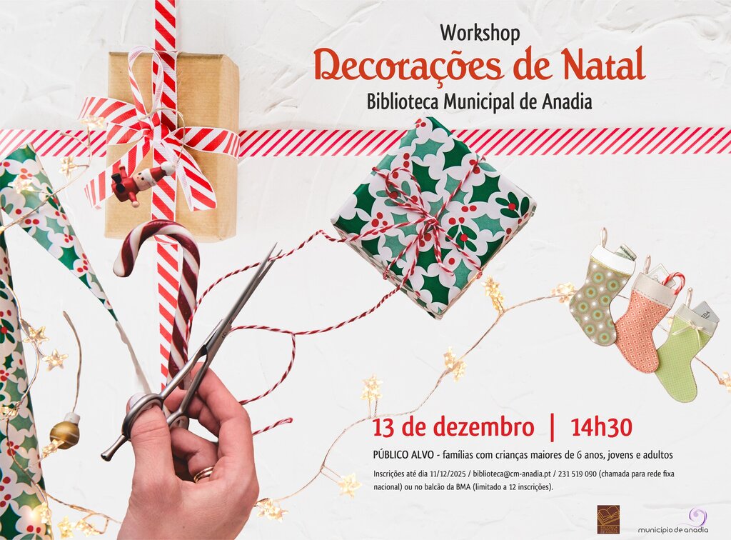 Workshop "Decorações de Natal"