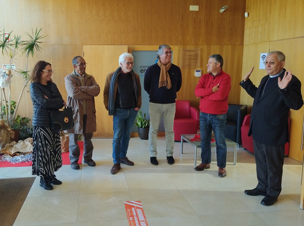 Bispo de Aveiro visitou a Universidade Sénior