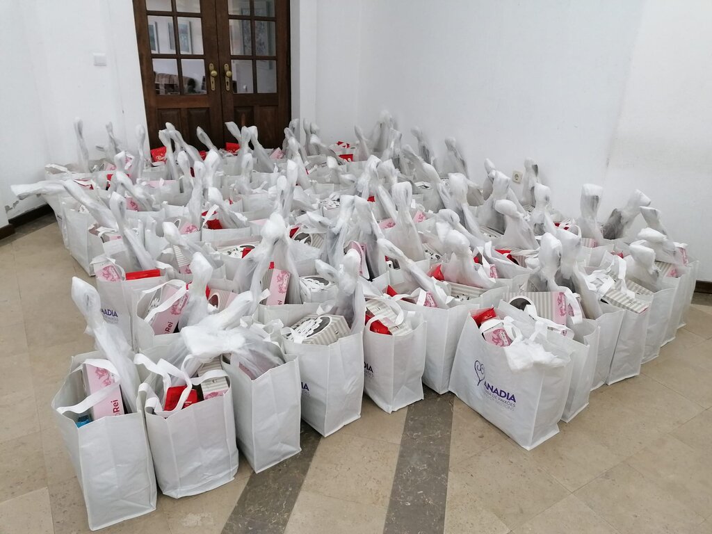 Famílias carenciadas recebem cabaz de Natal