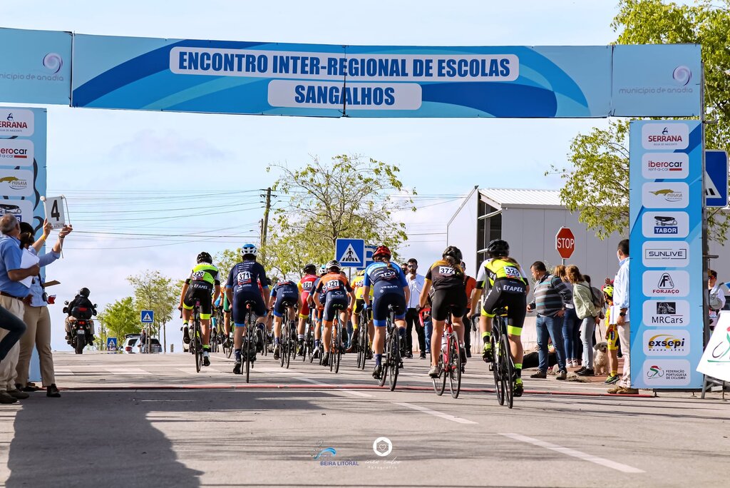 Encontro Inter-Regional de ciclismo em Sangalhos