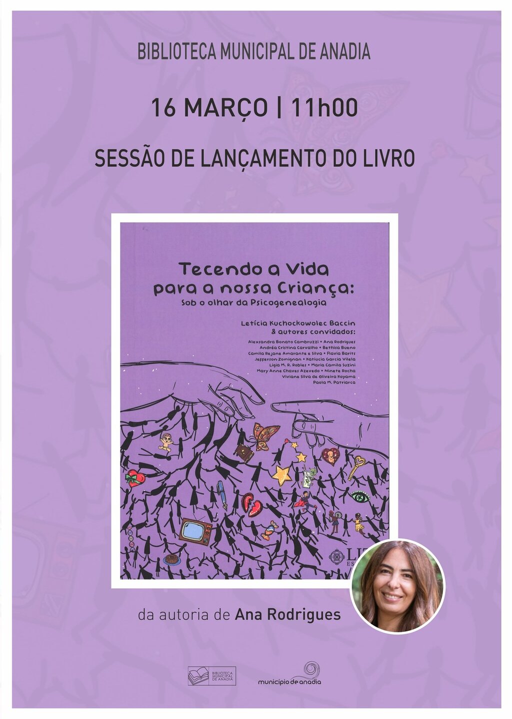 Lançamento de livro infanto-juvenil