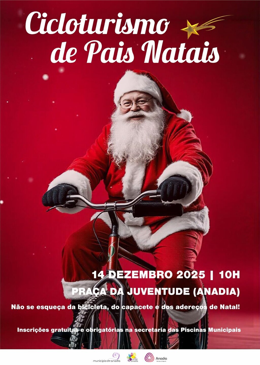 Cicloturismo de Pais Natais em Anadia