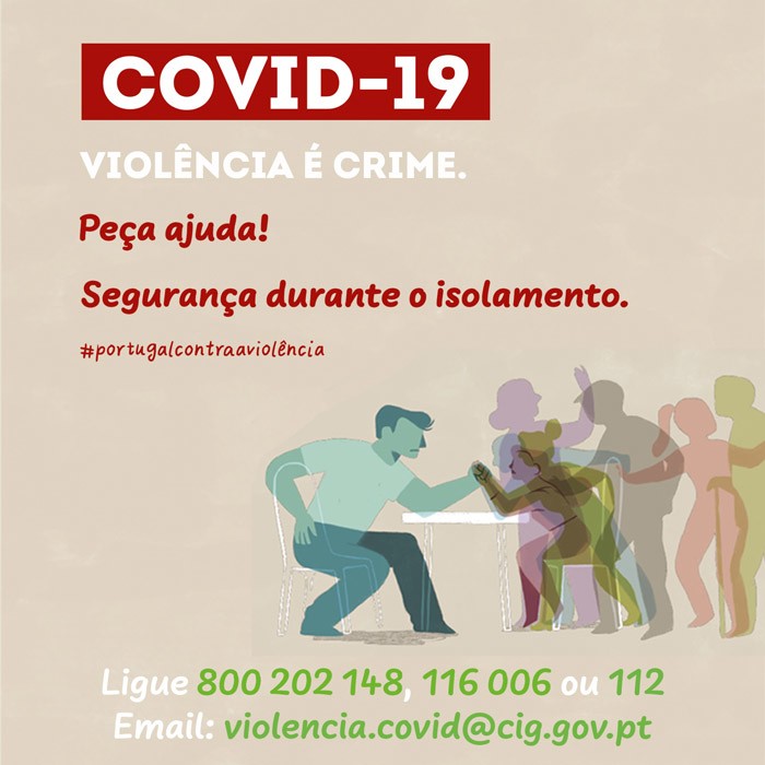 Covid-19 - Informação de segurança durante o isolamento