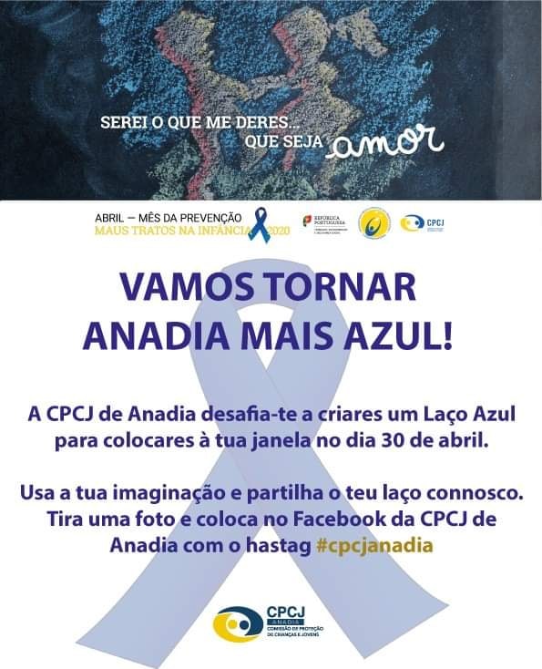 CPCJ lança desafio para “tornar Anadia mais azul”