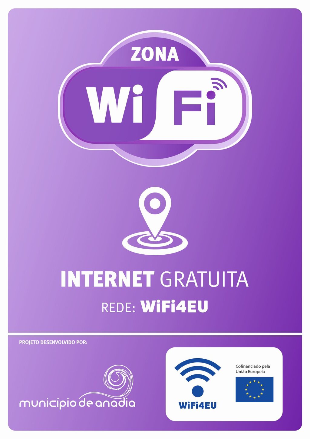 WiFi4EU - Internet gratuita em espaços públicos