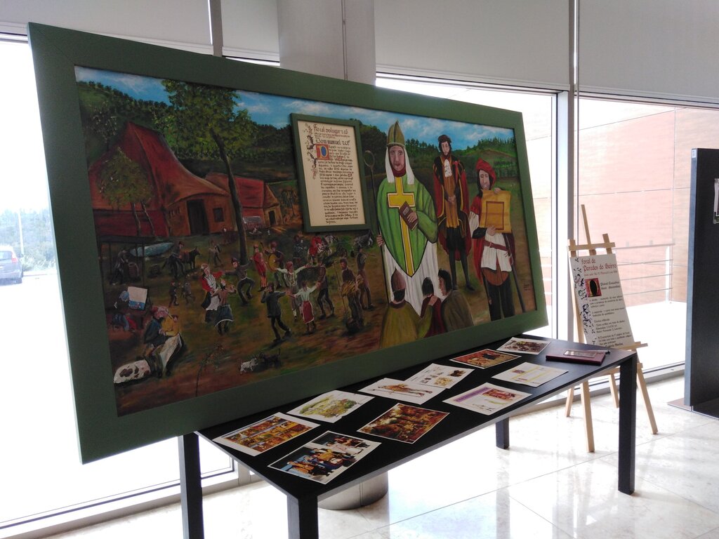 Painel evocativo do Foral de Paredes do Bairro