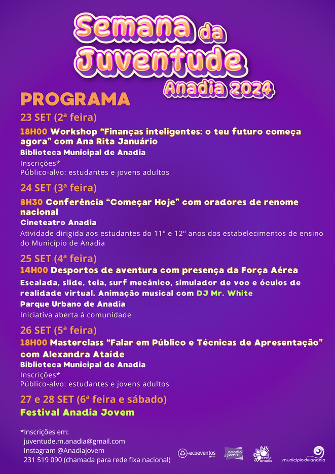 Programa Geral Semana da Juventude 2024_Formato Facebook